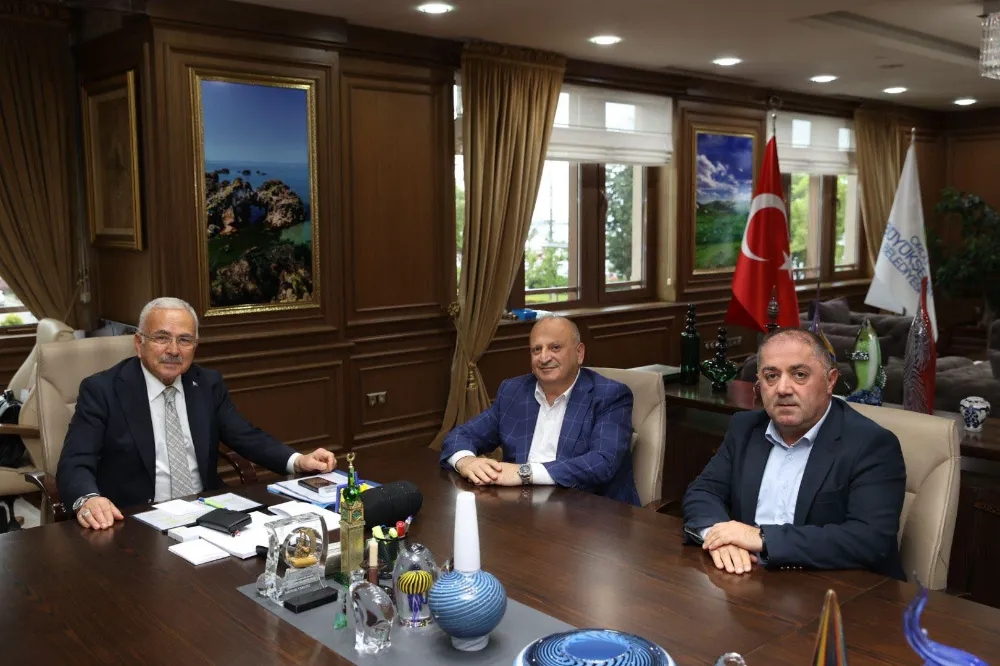 Tavlı ve Alparslan’dan Başkan Güler’e ziyaret