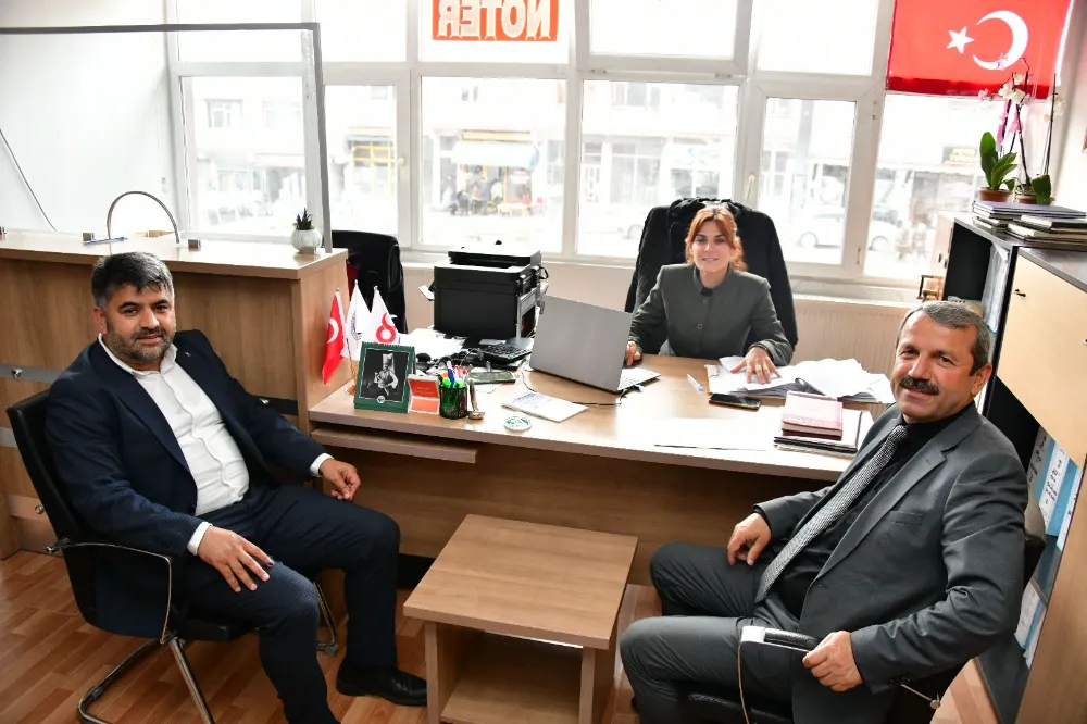 Akkuş’ta yeni notere ziyaret
