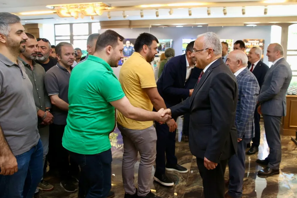 Ordu Büyükşehir’de bayramlaşma… 