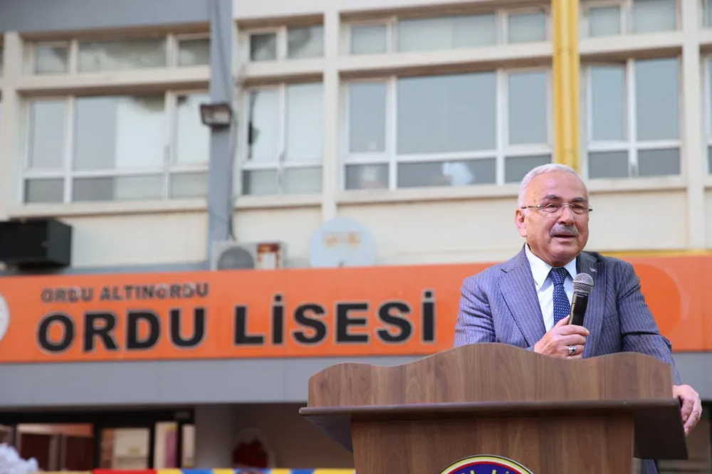 Başkan Güler, 59 yıl sonra mezun olduğu lisede