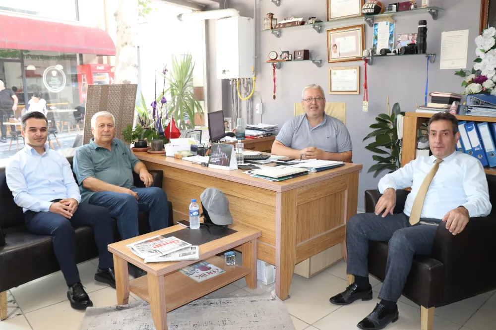 Banka Müdürü Özyanık’tan Ünye Kent Gazetesi’ne ziyaret…