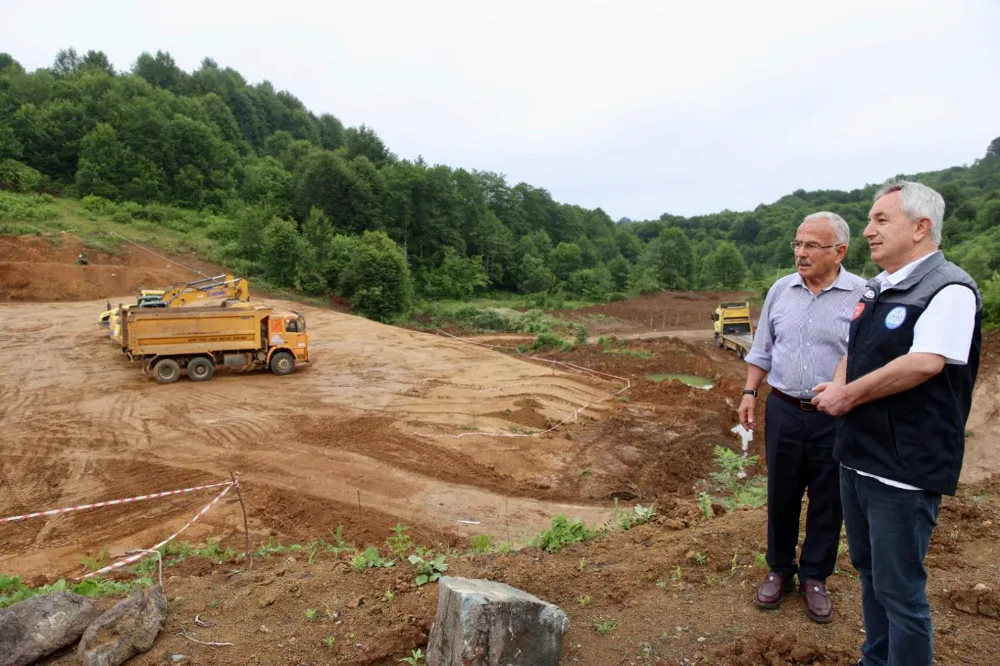 68. Gölette çalışmalar tam gaz