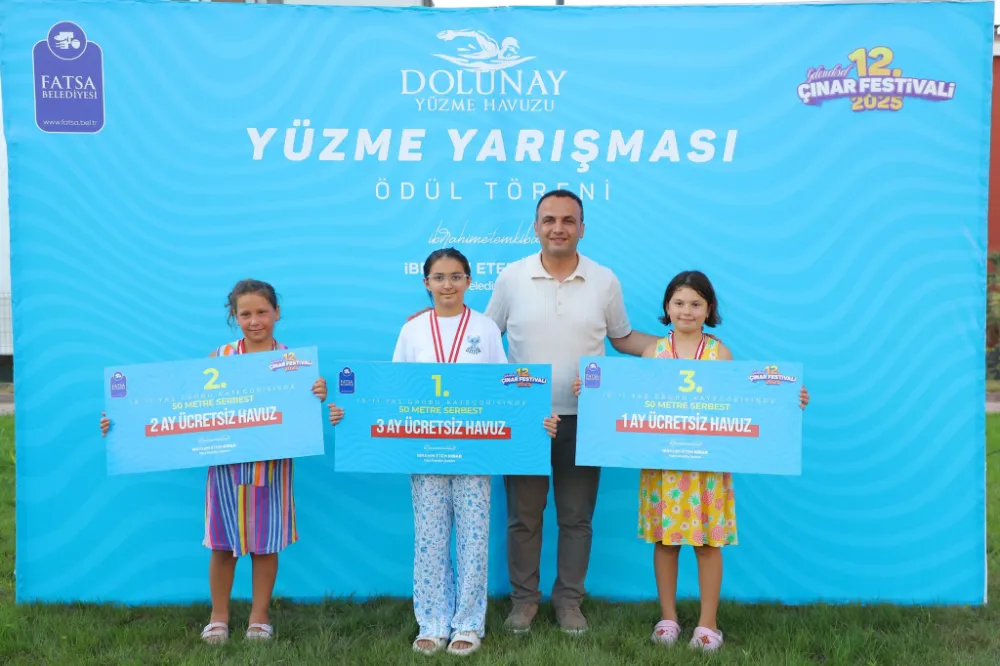 Fatsa’da Çınar Festivali’nde yüzme ve satrançla sporun kalbi atıyor