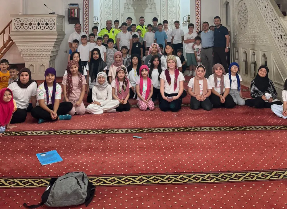 Yaz Kuran Kurslarında Trafik Eğitimi…