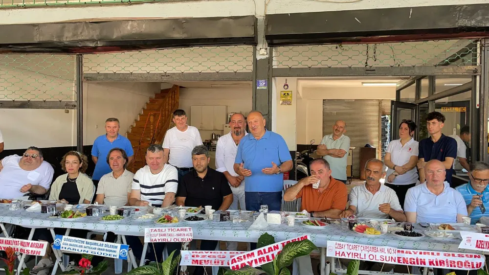 Ünye Hal esnafı kahvaltıda birlik mesajı verdi
