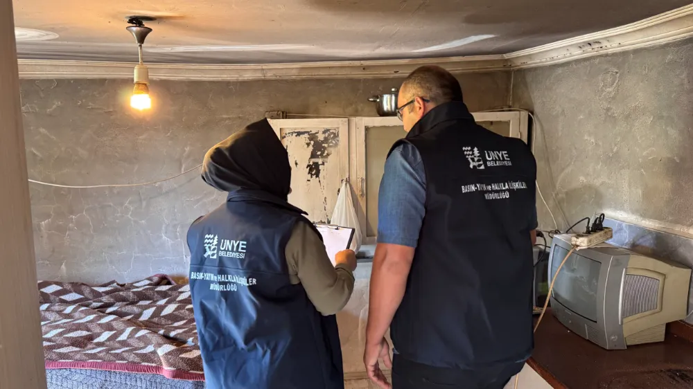 Ünye’de gönüllere dokunan hizmetler