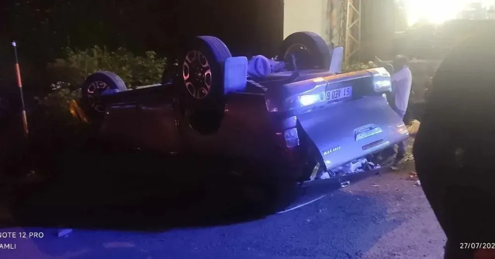 Gölköy’de kaza… 