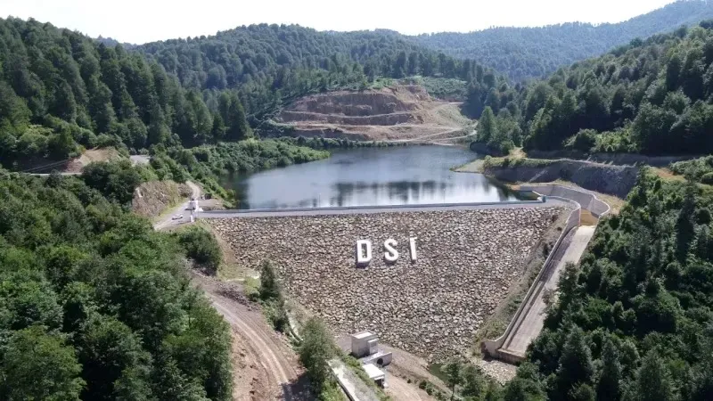 Kırtaş Göleti’nde çalışmalar sürüyor