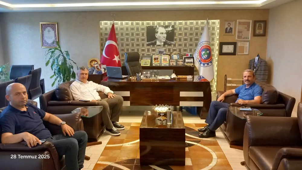 Başkan Demirci’den ÜTSO’ya ziyaret