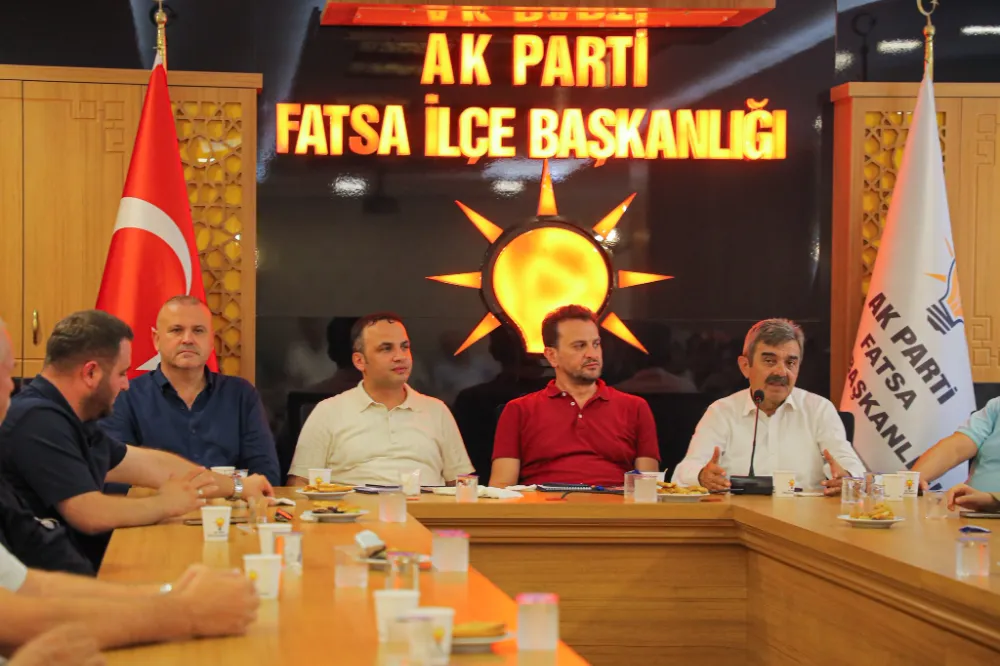 Başkan Kibar, AK Parti Fatsa İlçe Danışma Meclisi Toplantısı'na katıldı