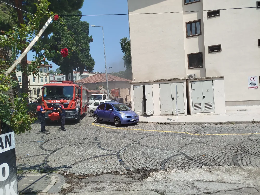 Ünye’de trafo patladı; panik yaşandı!