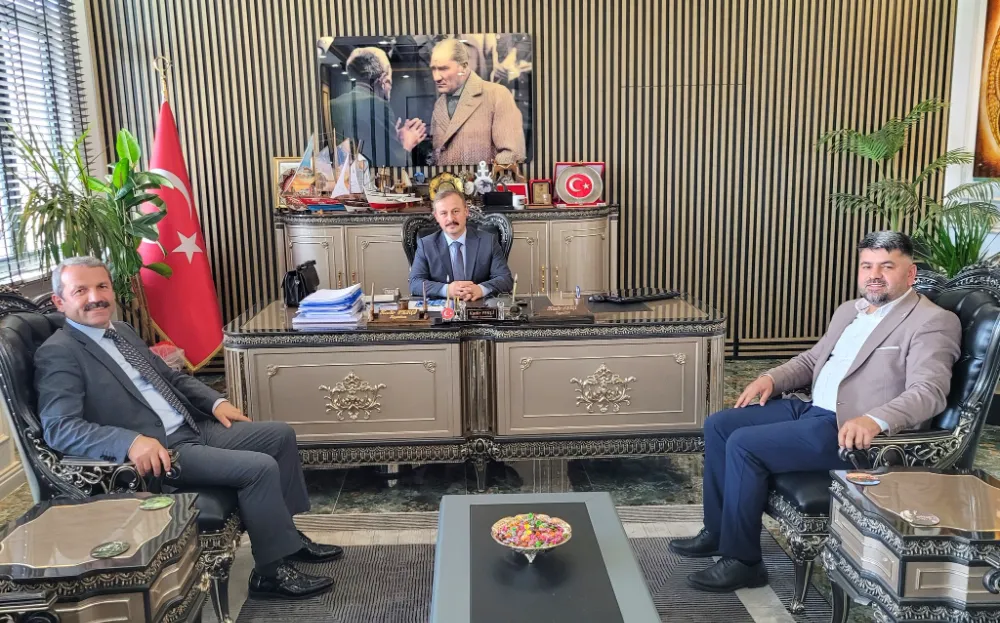 Akkuş’tan Niksar Kaymakamlığına tebrik ziyareti… 