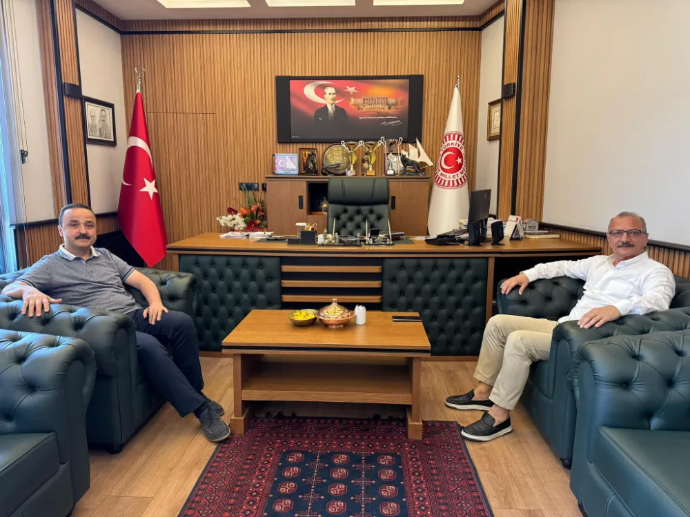 Milletvekili Şanlıtürk’ten BİK Genel Kurulu Üyesi Erişen’e teşekkür