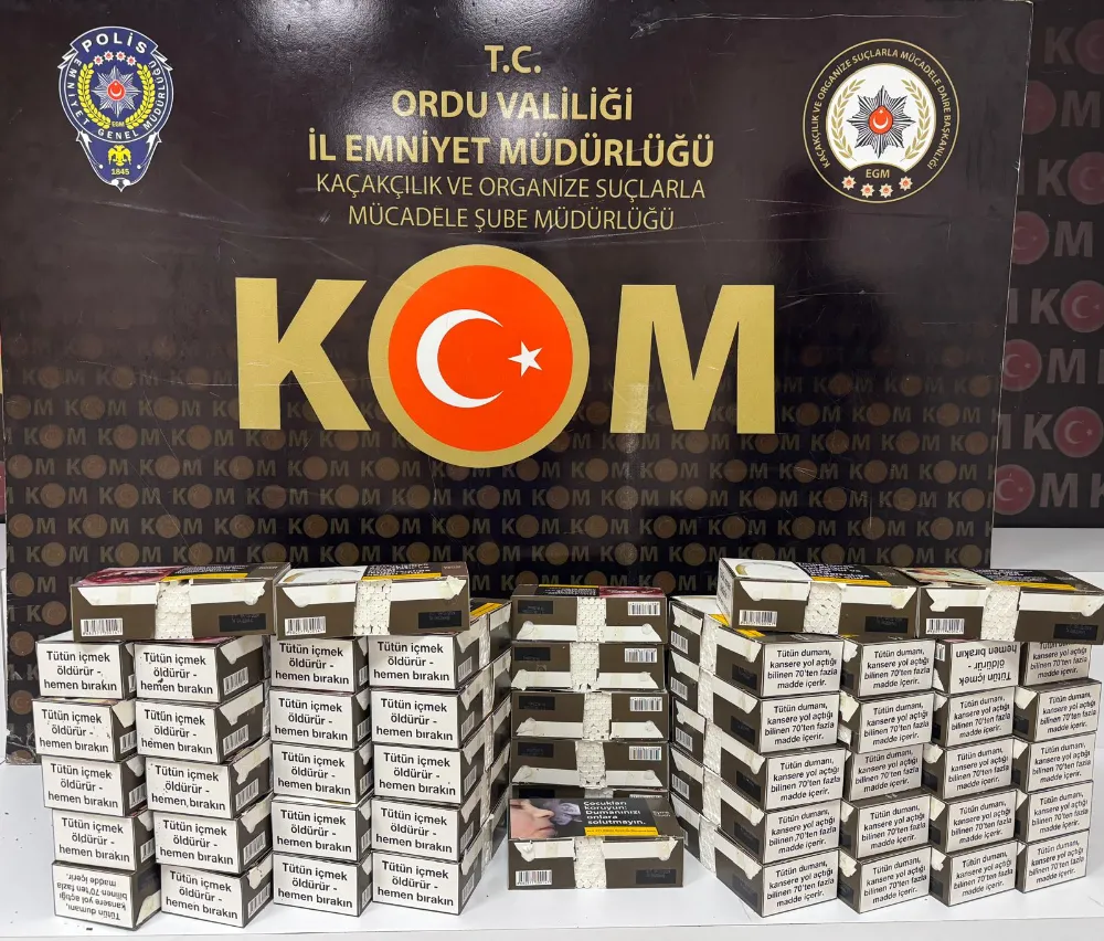Ordu’da KOM ekipleri kaçakçılara göz açtırılmıyor!