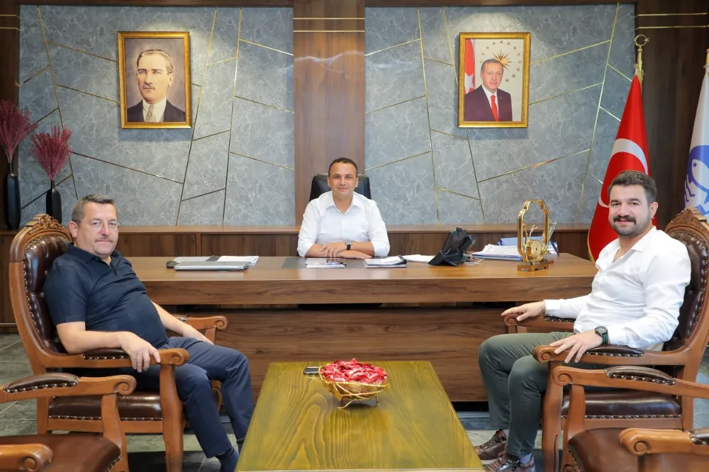 Başkan Kibar, Giresunlu mevkidaşlarını ağırladı