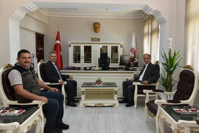 Orman Müdürlerinden İl Tarım Müdürü Bayram Ay’a ziyaret