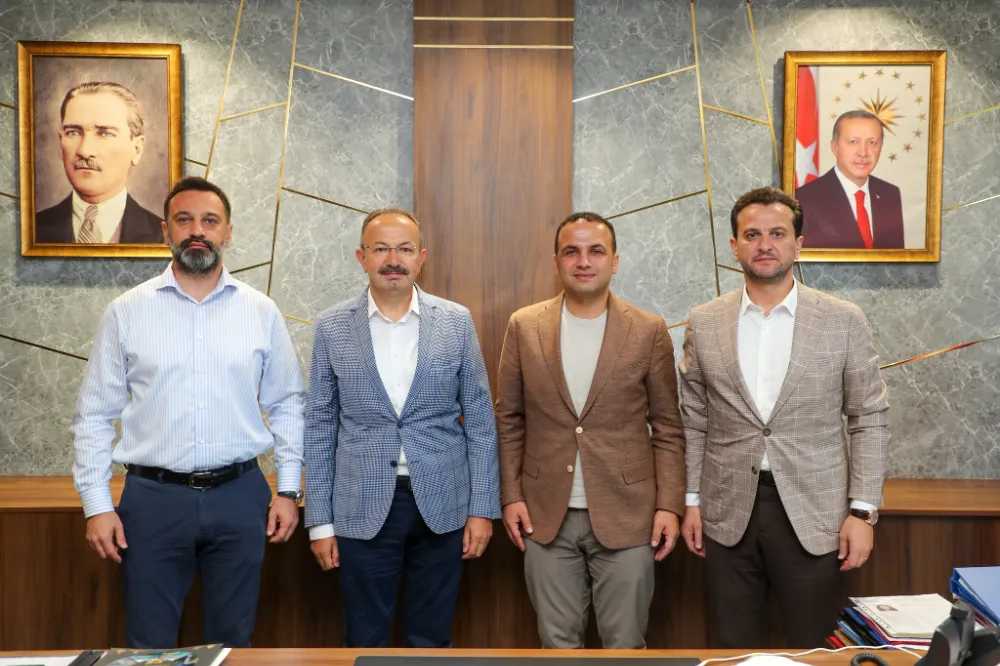 Başkan Kibar, Temel Başalan’ı ağırladı