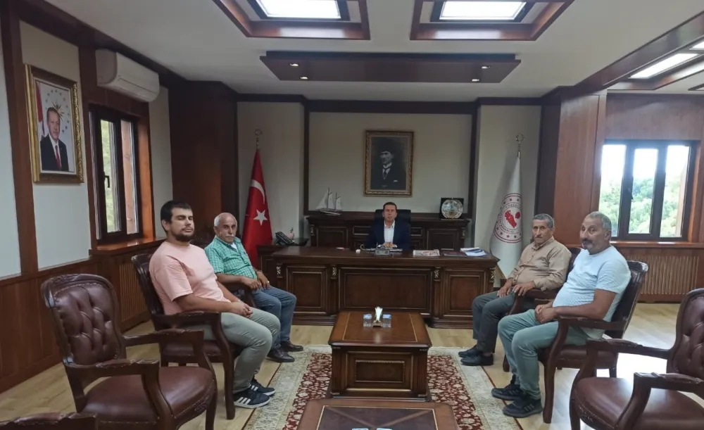 Kaymakam Işık’tan Sarıhalil, Çınarlık ve Gürecülü muhtarlarına teşekkür… 