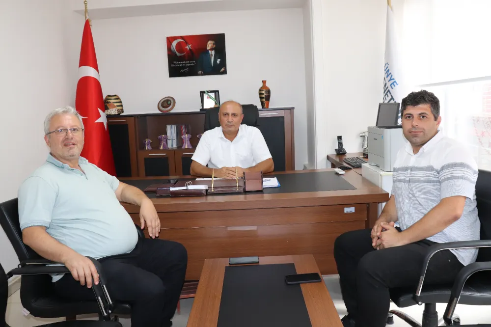 Başkan Ali Öztürk’ten Ünye Denetimli Serbestlik Müdürü Özdemir’e ziyaret
