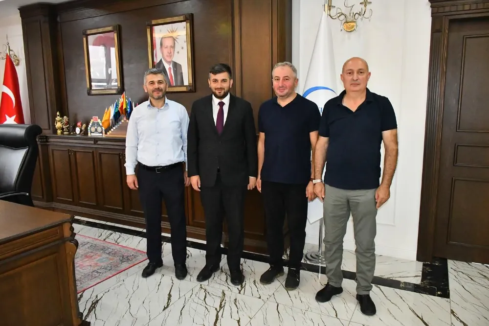 ATSİ Başkanı Zafer Oğuz’dan Çaybaşı’nda Başkan Karayiğit’e ziyaret… 