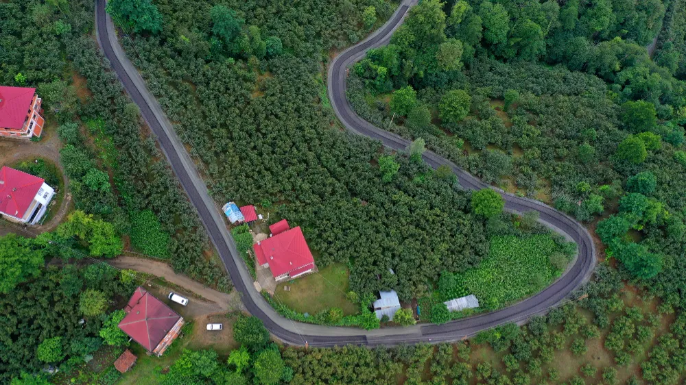 Fatsa-Korgan bağlantı yolu asfaltlanıyor