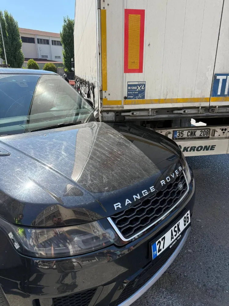 Osman Karayiğit kaza yaptı 