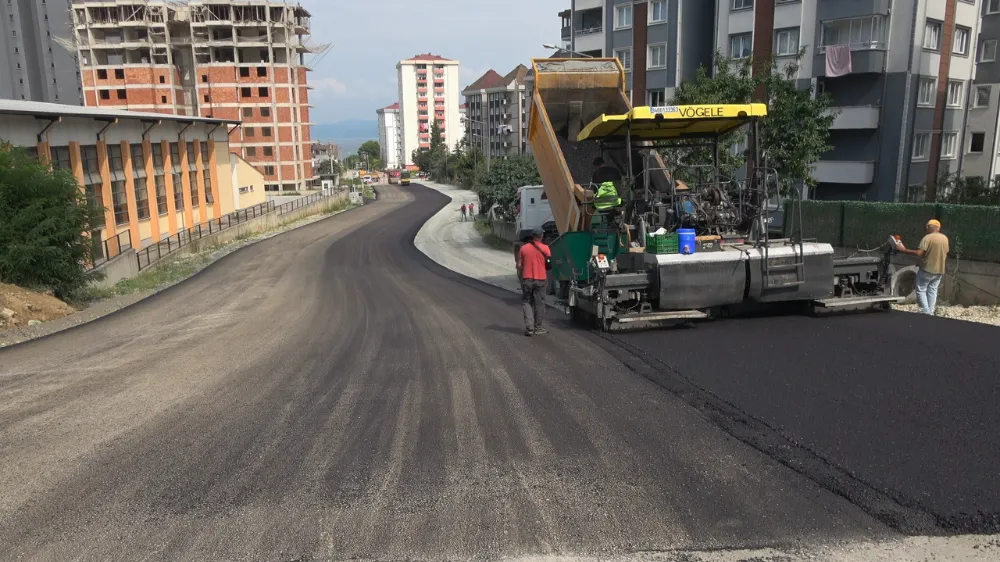 Fatsa’da sokaklar asfalta kavuştu