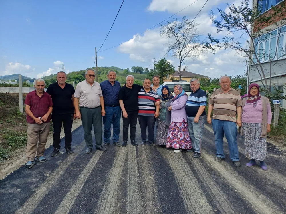 Gölköy’de sıcak asfalt çalışmaları hızla devam ediyor
