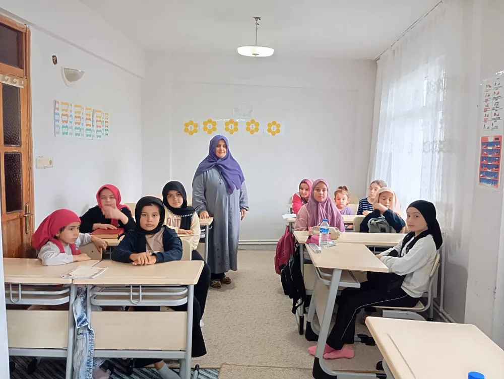 Hz. Aişe Kur’an Kursu’nda 7-10 yaş grubu eğitimleri başladı