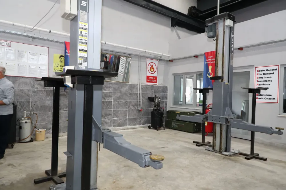 Ordu İl Jandarma Komutanlığının Bakım Onarım Bölüğü, Perşembe’ye taşındı