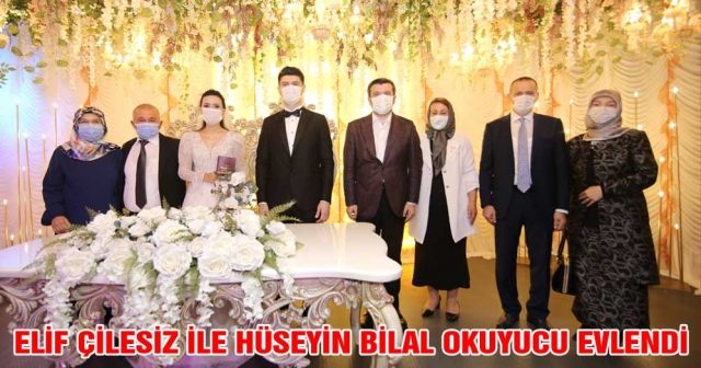 Elif Çilesiz ile Hüseyin Bilal Okuyucu evlendi