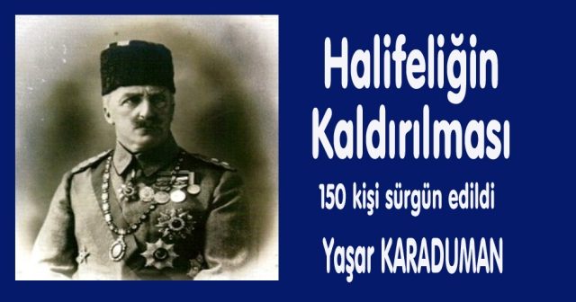 Halifeliğin Kaldırılması