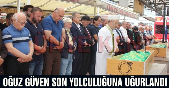 Oğuz Güven son yolculuğuna uğurlandı
