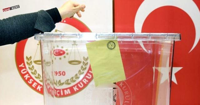 Ordu’da vatandaşlar sandık başına gitti