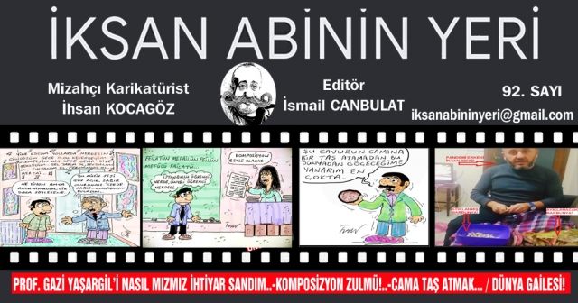 PROF. GAZİ YAŞARGİL’İ NASIL MIZMIZ İHTİYAR SANDIM..-KOMPOSİZYON ZULMÜ!..-CAMA TAŞ ATMAK... / DÜNYA GAİLESİ!