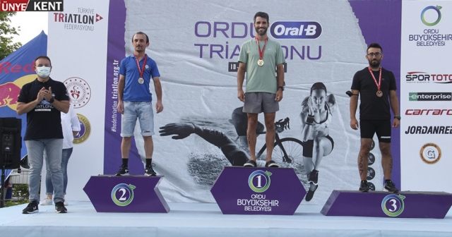 Triatlon yarışları sona erdi